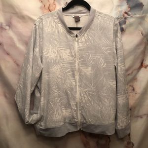 Old Navy palm print active jacket
